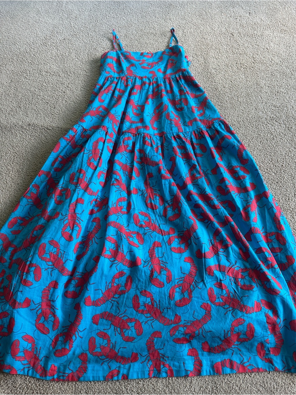 J. crew lobster print sun dress - Picture 6 of 14